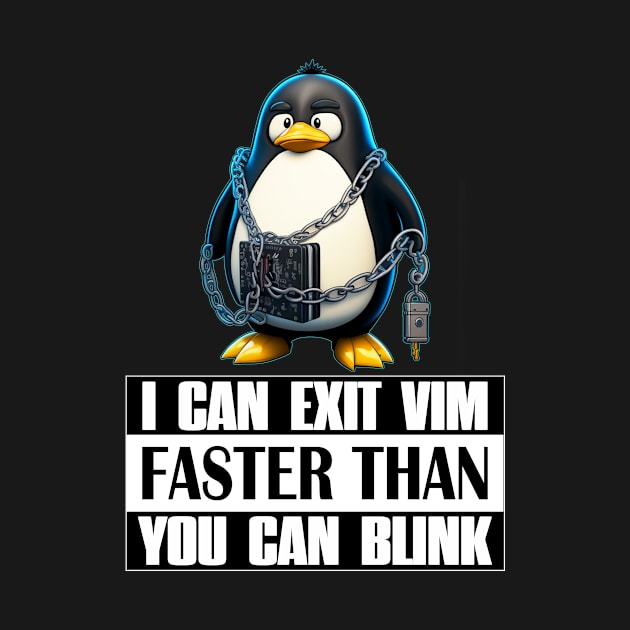 I Can Exit VIM Faster Than You Can Blink Linux Fun by Cedinho