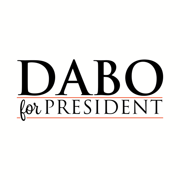 Dabo For President by Parkeit