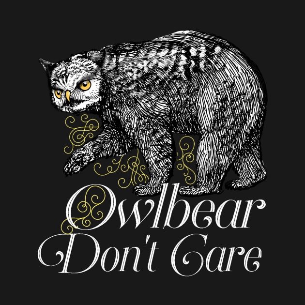 Owlbear Don't Care - Dnd Memes by ballhard