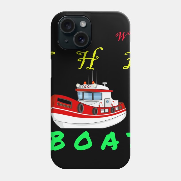 ROW THE BOATS Phone Case by baha2010