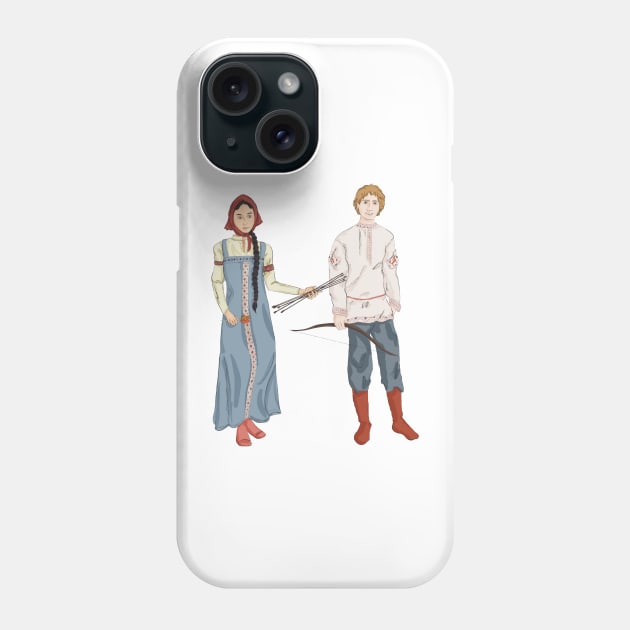 Jack Frost Phone Case by RosieAmberg