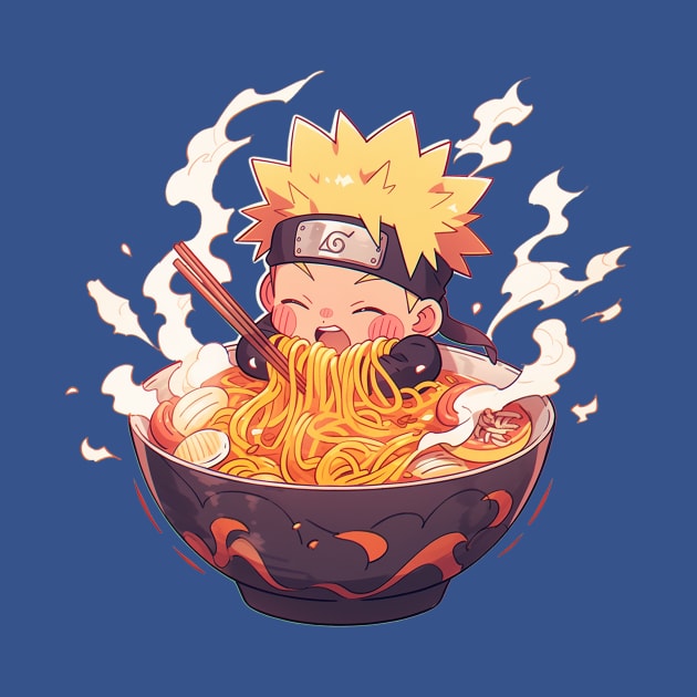 ramen noodles anime by weirdesigns