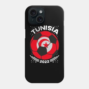 Tunisia Flag Soccer Football Team Phone Case