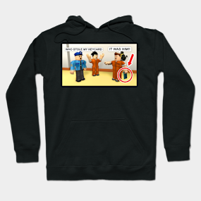 I Want To Play Hoodies Teepublic - roblox jailbreak jail break video game player prisoners robbers stealing keycard from cop hoodie