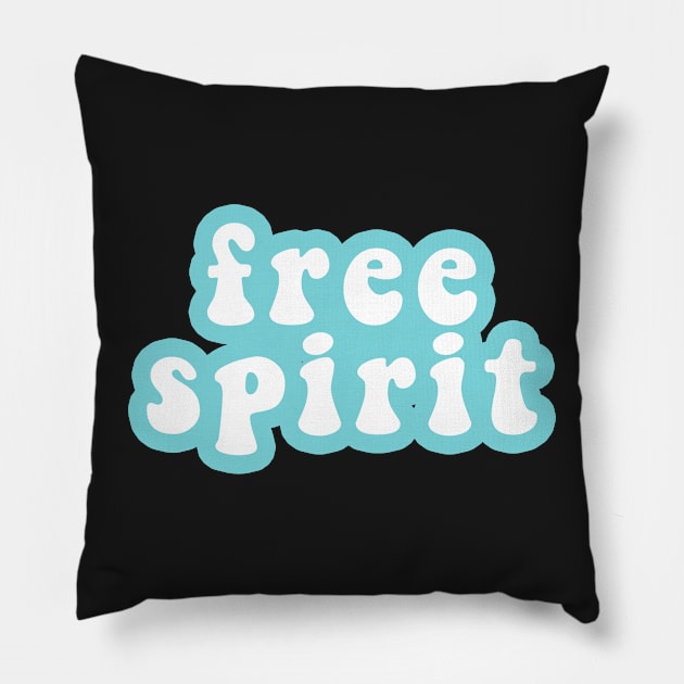 Free Spirit Pillow by CityNoir