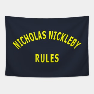 Nicholas Nickleby Rules Tapestry