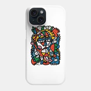 Inca Graffiti Street Art Character Phone Case