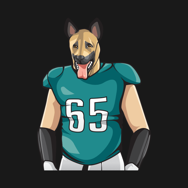 The Underdog by Tailgate Team Tees