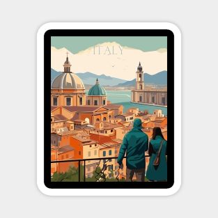 Italy, Travel Print, Travel Wall Art, Travel Home Décor, Travel Gift Art Magnet