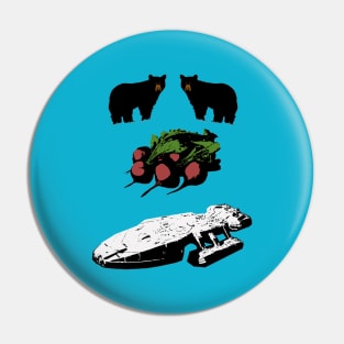 Bears, Beets, Battlestar Galactica Pin