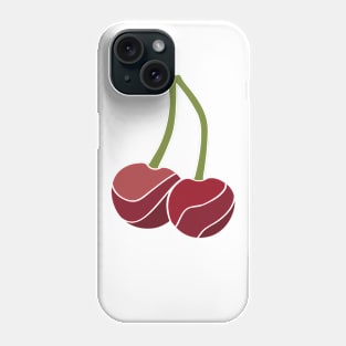 Cherries - Stylized Food Phone Case