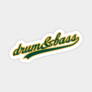 Drum & Bass Sports Magnet