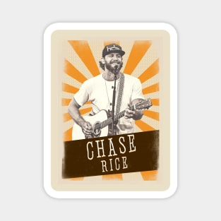 Vintage Aesthetic Chase Rice Magnet