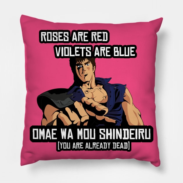 Kenshiro Valentine Pillow by The_Furox