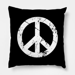 Peace Grunge Pillow