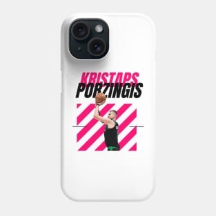 Kristaps Porzingis for 3 point Phone Case