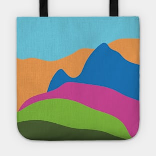 Colorful Mountains Tote