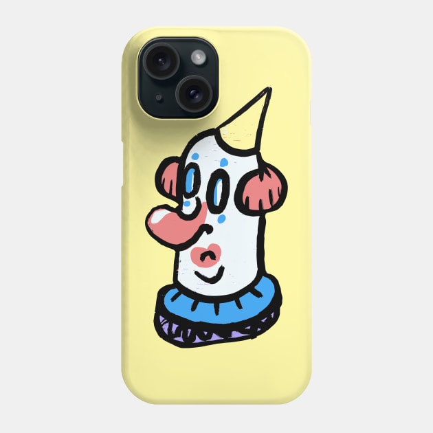 Cone Clown Phone Case by Brieana