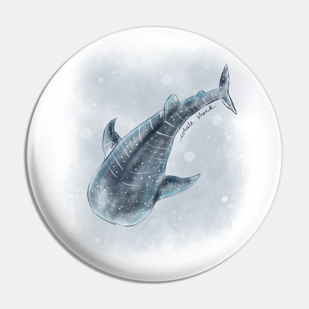 Whale Shark Pin by LauraKatMax