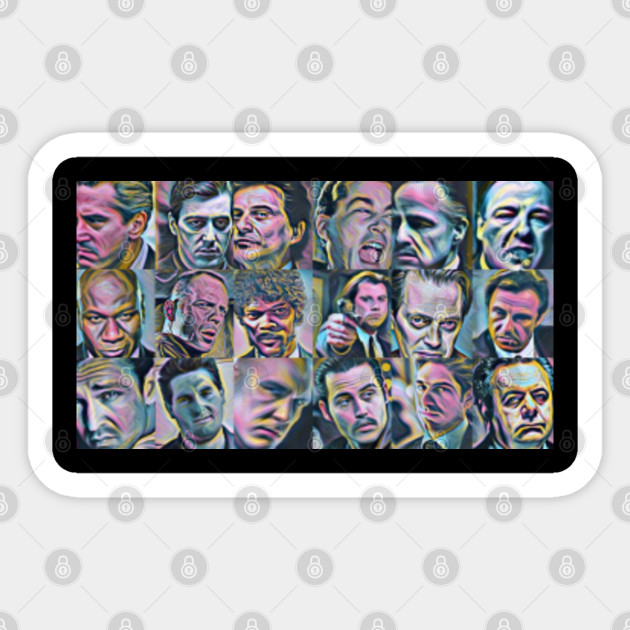 Gangsters Classic Movies Painting Goodfellas Godfather Casino