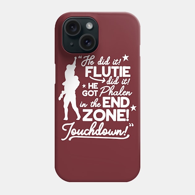 Doug Flutie Boston College Hail Mary Phone Case by Carl Cordes