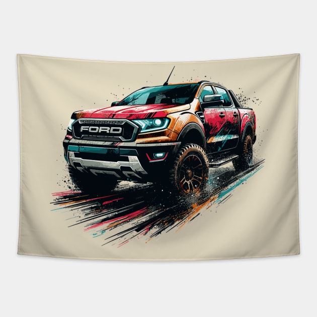 Ford Ranger Tapestry by Vehicles-Art