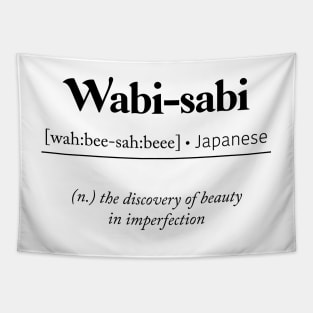 Wabi-sabi - Beauty in Imperfection Tapestry