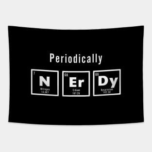 Periodically Nerdy - Funny science Tapestry