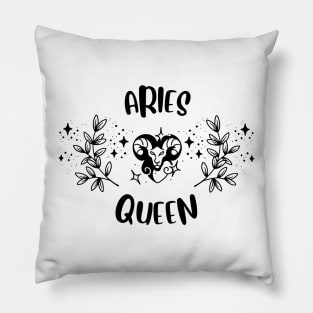 Aries Queen Pillow