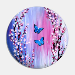 Spring Butterflies Pin