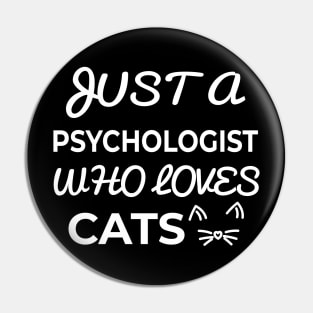 psychologist cat lover Pin