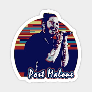 Post Malone / hip hp vintage Magnet