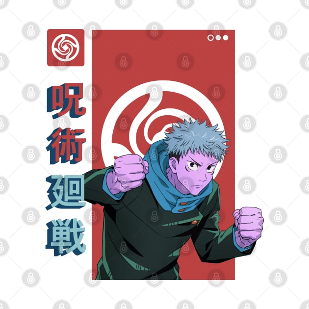 Yuji Itadori Jujutsu Kaisen by MAGE