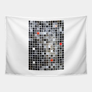 Modernist Tiles Tapestry