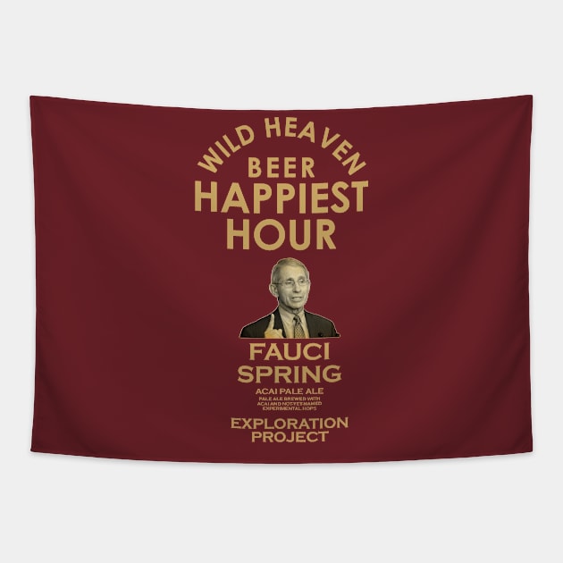 In Fauci We Trust Tapestry by solo