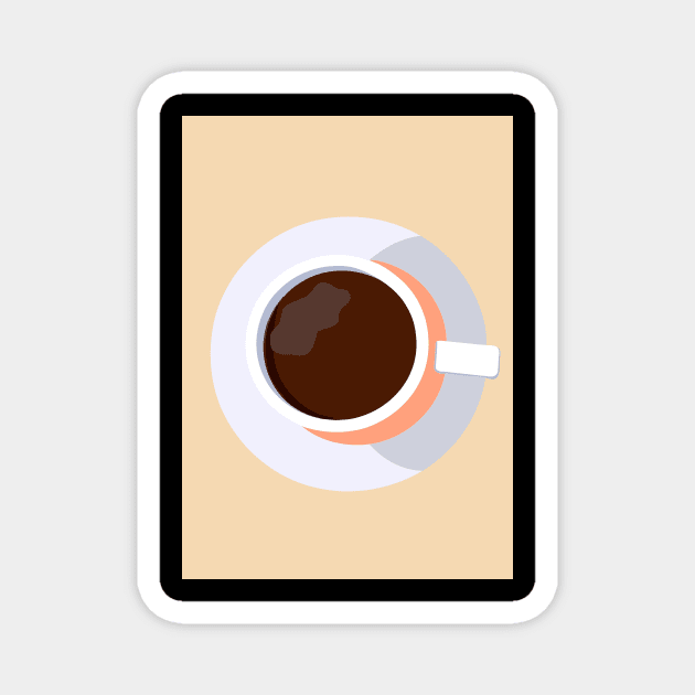 Minimal Kitchen Coffee Magnet by maxcode