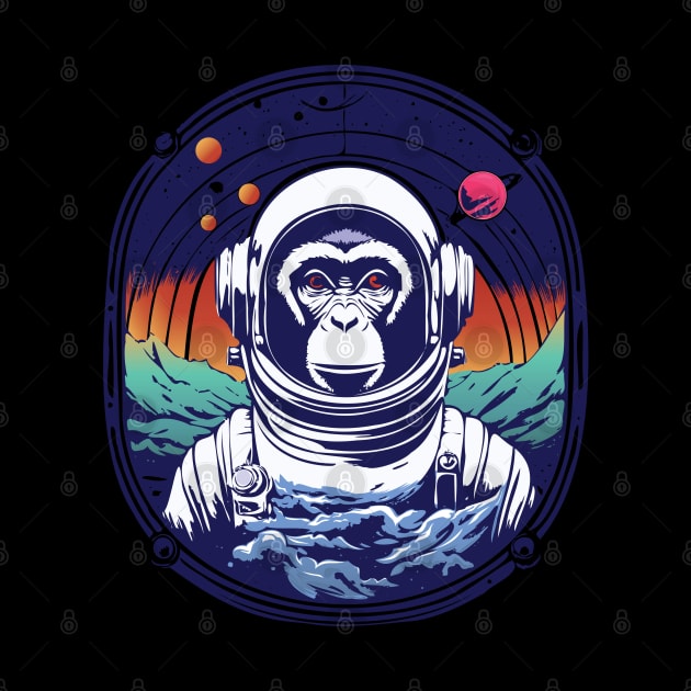 Space Monkey Astronaut by Buntoonkook