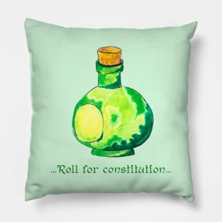 Roll For Constitution Pillow