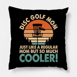 Funny Disc Golf Shirt - Disc Golf Mom Pillow