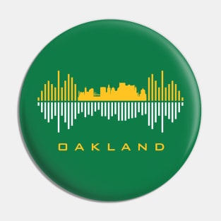 Oakland City Soundwave Pin