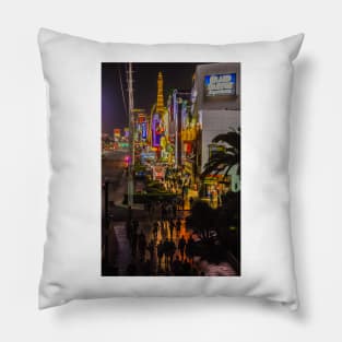 Las Vegas Strip, Las Vegas, Nevada, USA. Pillow