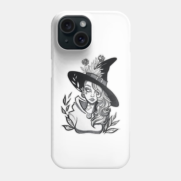 Witch Phone Case by Dodskamp