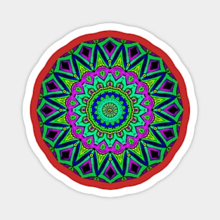 Illusion Mandala Magnet