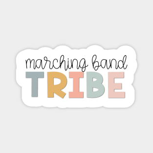 Marching Band Tribe Muted Pastels Magnet