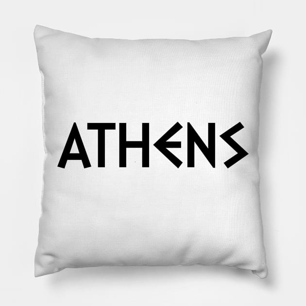 Athens Pillow by greekcorner