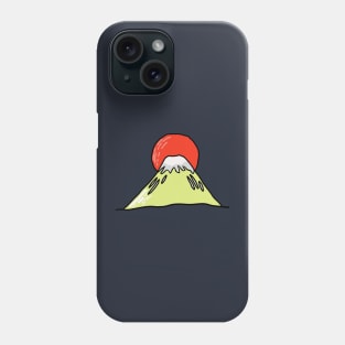 fuji mountain Phone Case