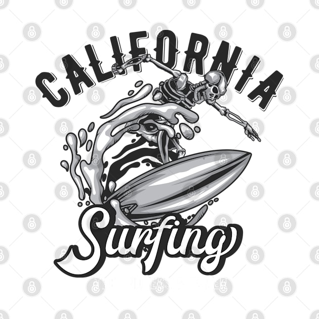 California Surfing by JabsCreative