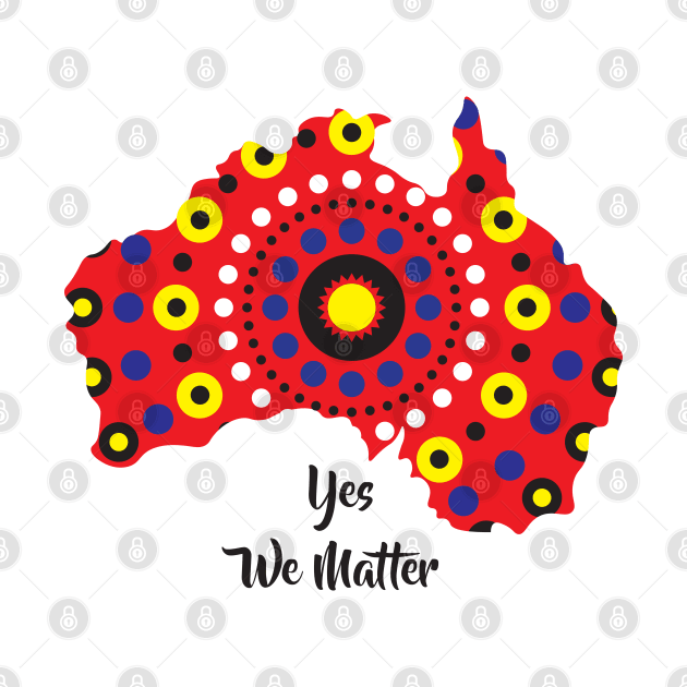 Australian aboriginal art design by anins-azuree