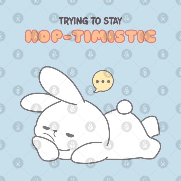 Cute Rabbit: The Hop-timistic Rabbit! by LoppiTokki