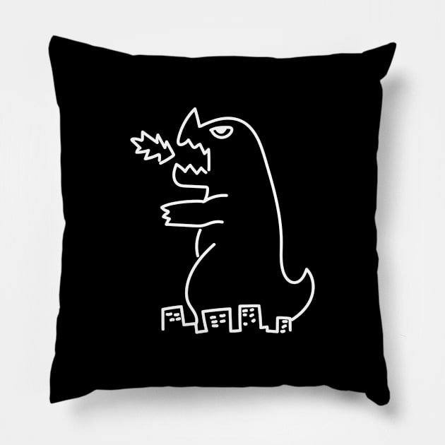 Dandadan Vamola's Kaiju Pillow by aniwear